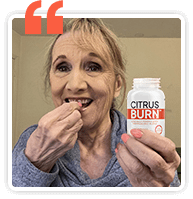 Real Citrus Burn customer testimonial about metabolism and weight management